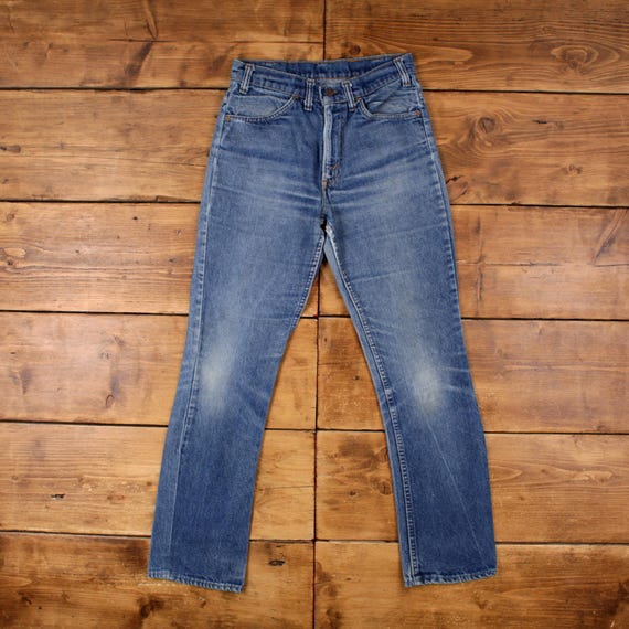 Vintage Levis 460 Jeans 30 x 30 Talon Zipper USA Made 90s Medium Wash Straight