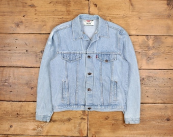 Chaqueta vaquera Levi's vintage azul camionero talla M