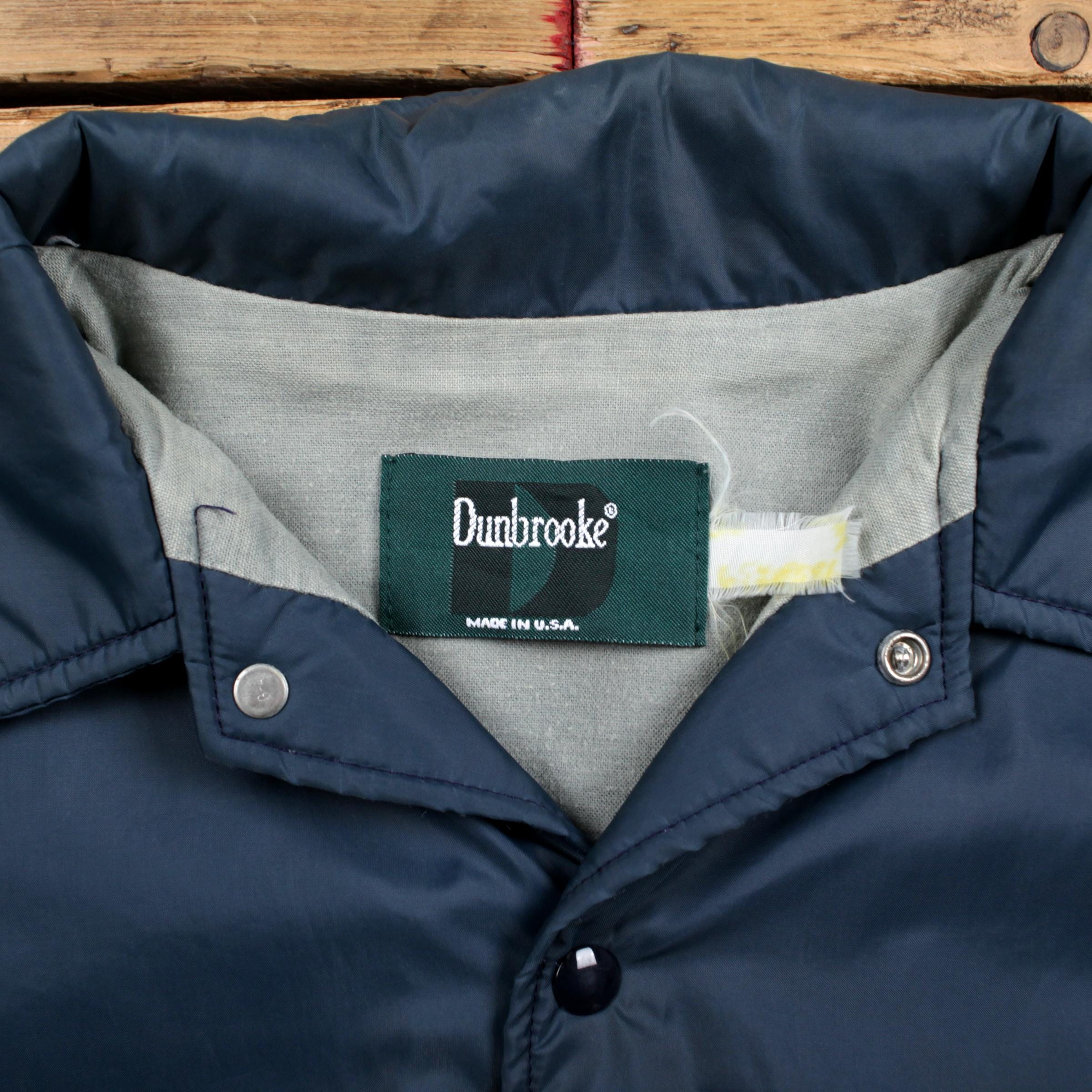 90s USA製 Dunbrooke ナイロン コーチジャケット ネイビー L Vintage Dunbrooke Coach Jacket L Mens USA Made 90s Blue