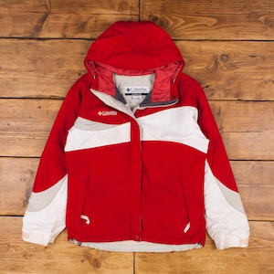 Vintage Columbia Outdoor Jacket M Red Womens