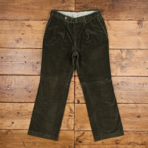 Vintage Anderson Little Cord Corduroy Pants Trousers 32x29 70s Mens Bootcut image 1