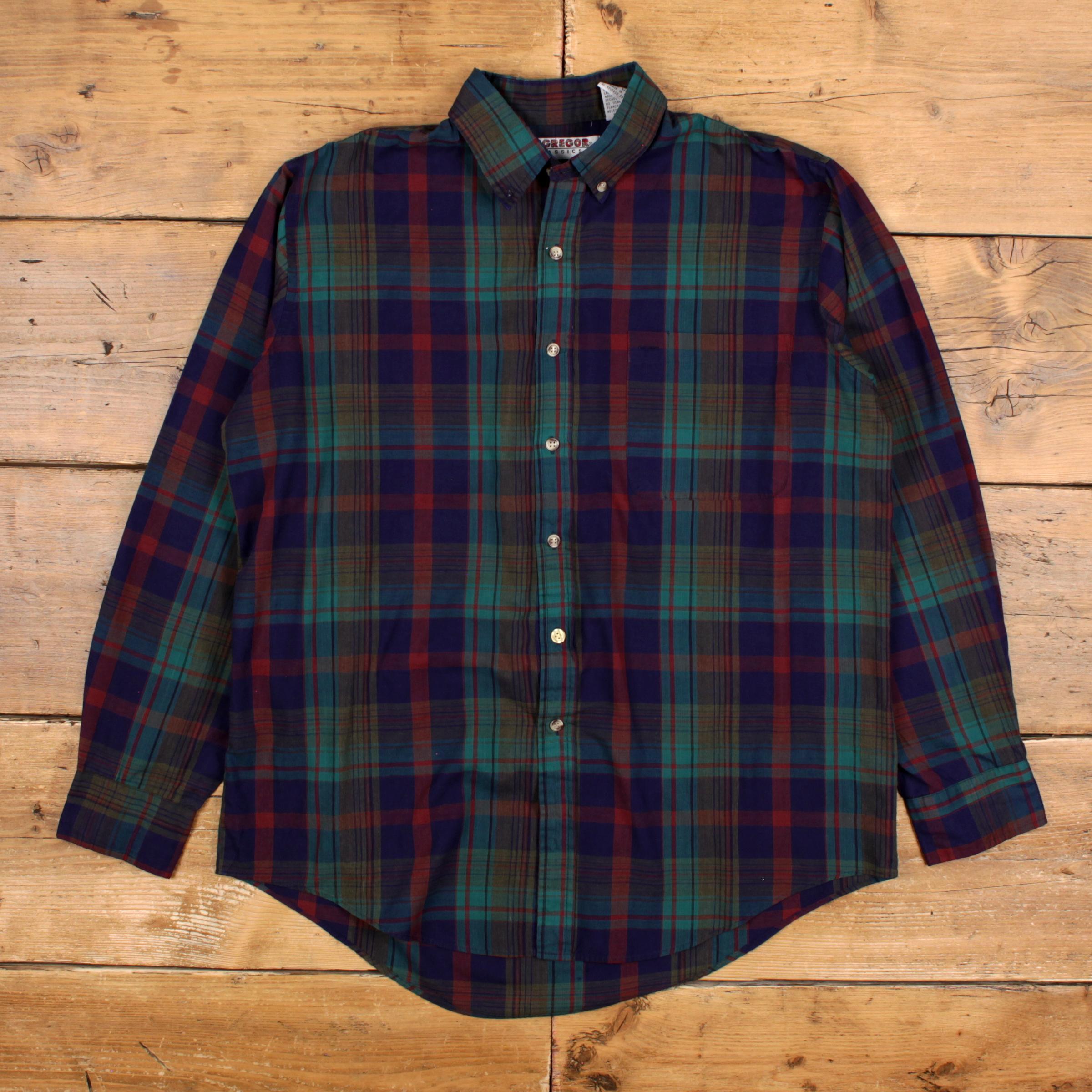 1940s Plaid Shirt - Etsy Canada