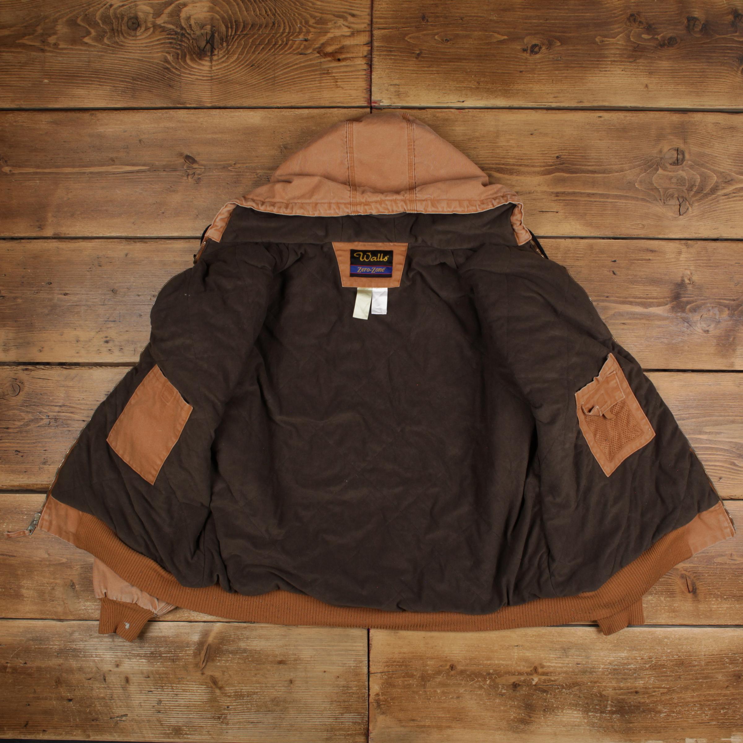 Vintage Walls Workwear Jacket XL Active Brown - Etsy