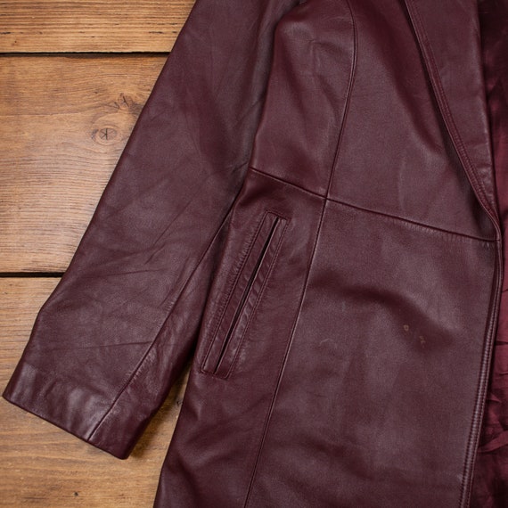 Vintage Leather Limited Leather Jacket M Mob Blaz… - image 6