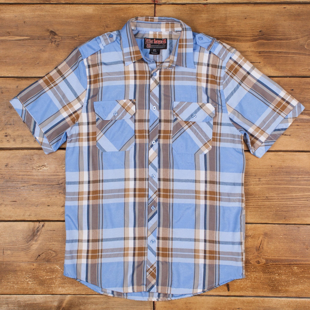 Amazon.com: Men's Flannel Shirts Long Sleeve Plaid Button
