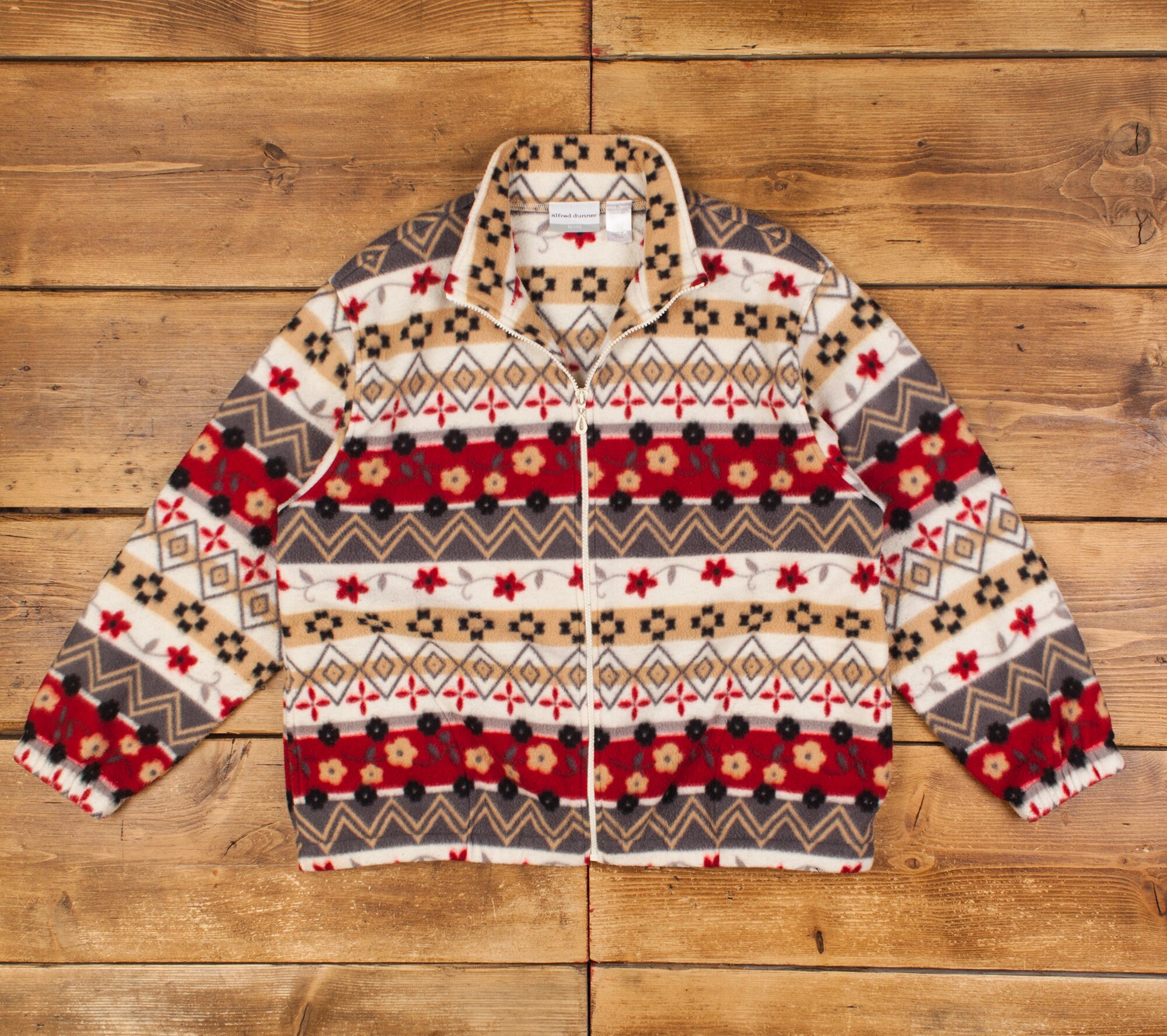 Alfred dunner polar fleece jacket sale