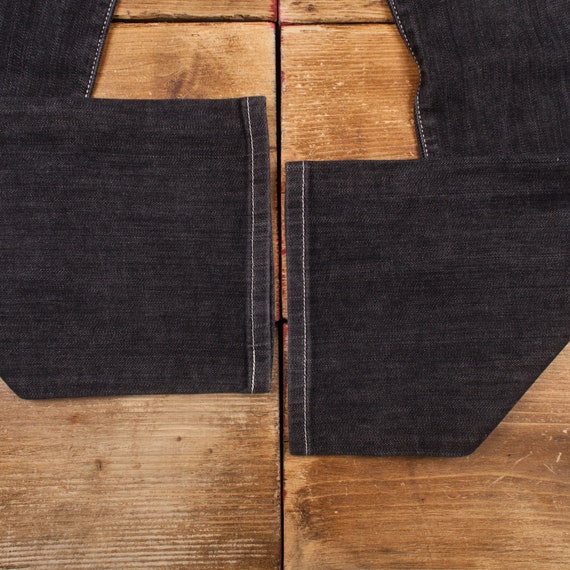 Vintage Levis 501 Jeans 34 x 30 Dark Wash Straight Bl… Gem