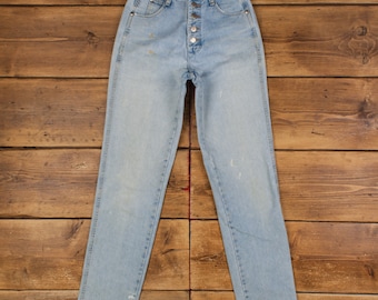 Vintage Wrangler Jeans Hose Hose 26x34 90er Jahre Womens Tapered Blau Cotton