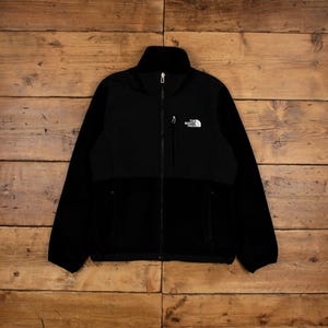Vintage The North Face Outdoor Jacket M Denali  Fleece Black Womens