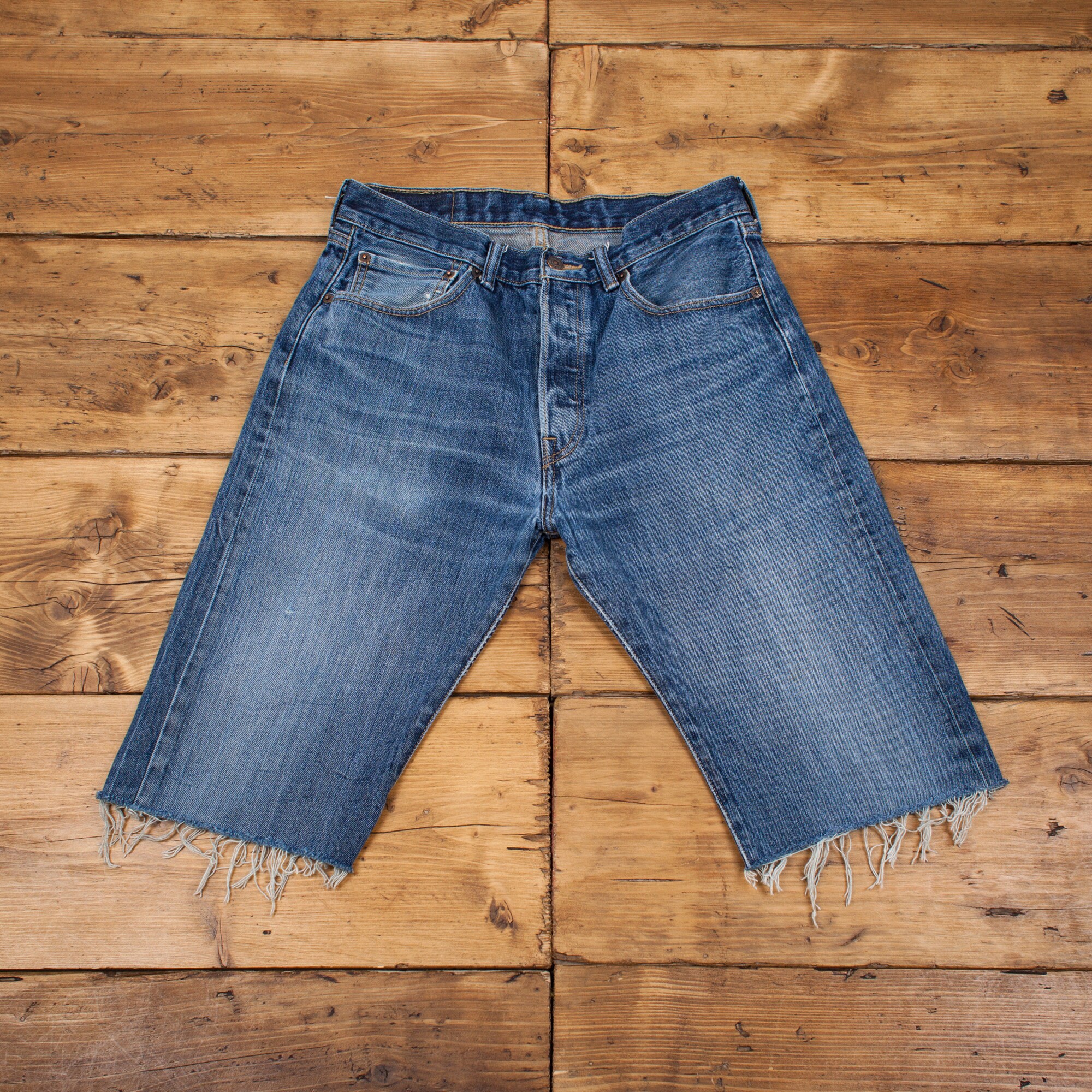 Vintage Levis Denim Shorts 32 Levi 501 