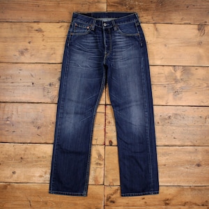 Vintage Levis 501 Jeans 28x30 Blue Regular Straight Stonewash Red Tab Denim