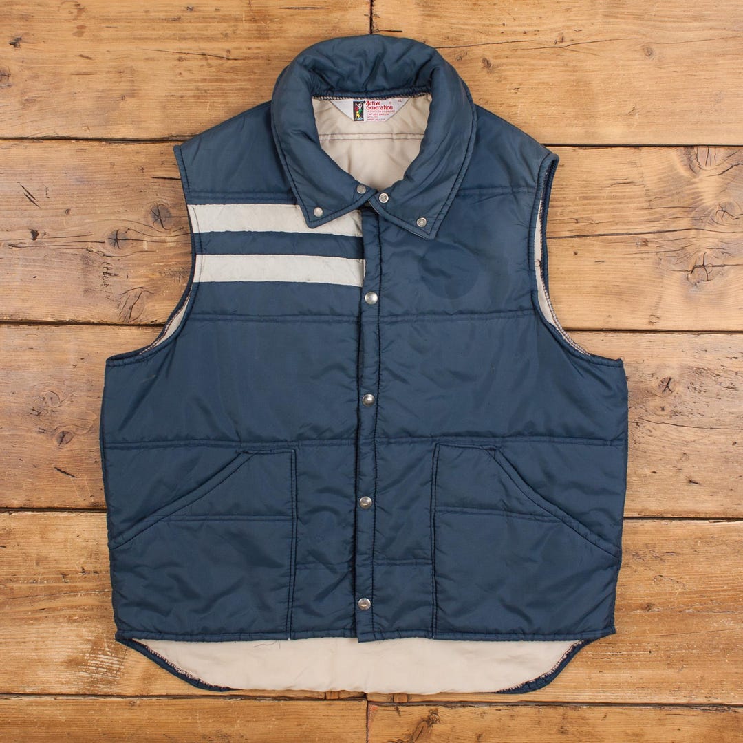 ジャケット・アウター 90s 00s old gap tech gimmick down vest DWAGRH. DOWN VEST TRAIL RUNNING PUFFER L POLYESTER Black