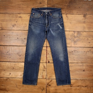 Vintage Levis 505 Jeans 31 x 32 Medium Wash Straight Blue Red Tab Denim