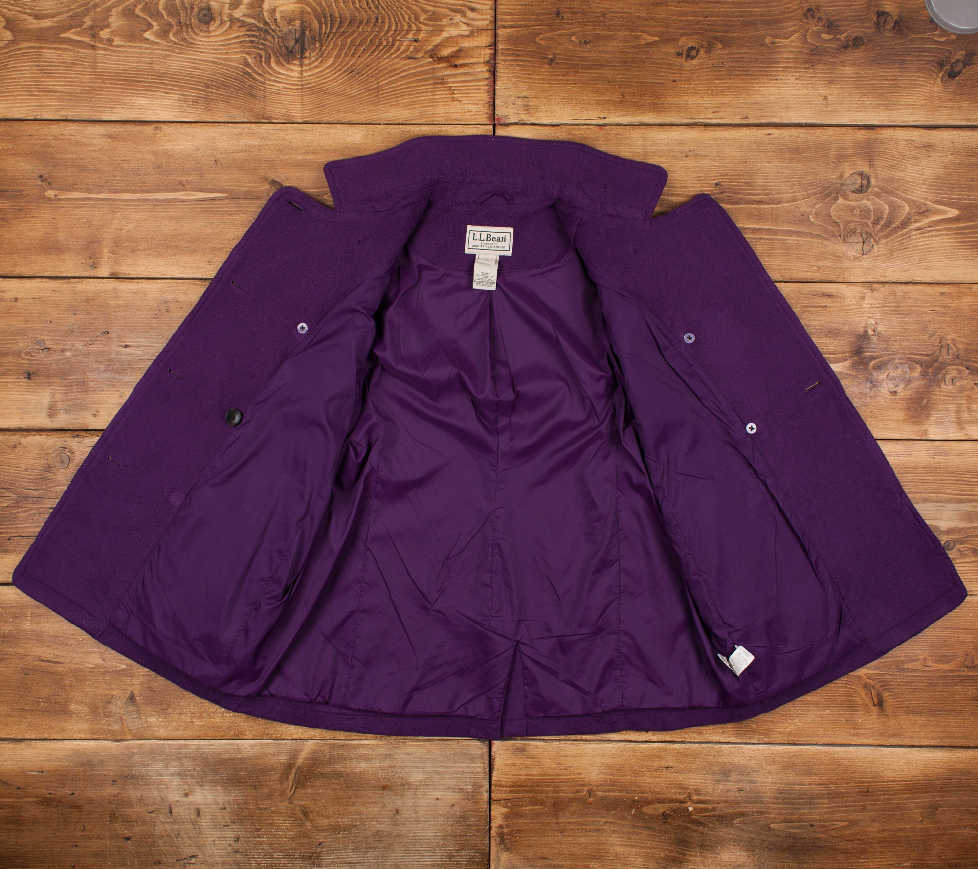ヴィンテージ L.L.Bean フリース ジャケット L ダブルブレスト