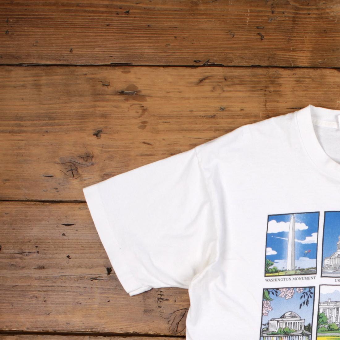 Vintage Fruit of the Loom Single Stitch T Shirt Graphic Large 90s