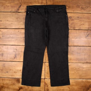 Vintage Dickies Carpenter Pants Trousers 40x30 Unisex Straight Black Cotton