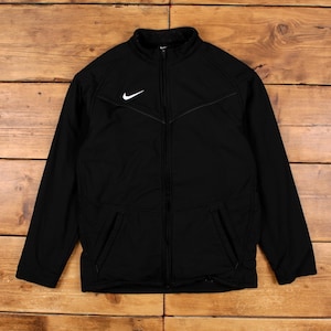 Nike Fleecejacke M Herren 00er Jahre Schwarz Polyester Gefüttert Athletisches Training Bild 1