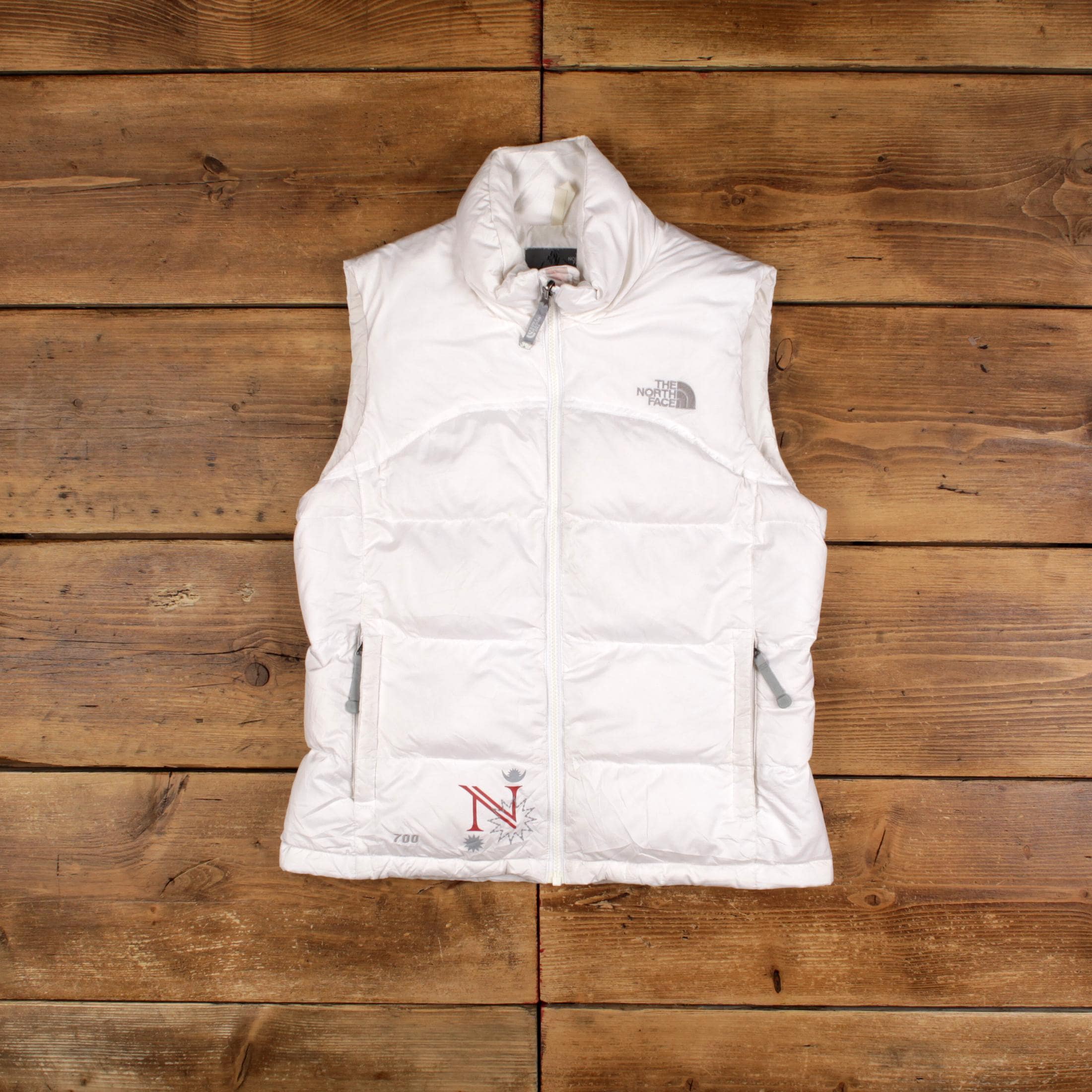 Womens North Face Gilet 700 North Face 700 Vest White North Face