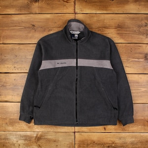 Vintage Columbia Outdoor Jacket L Fleece Grey