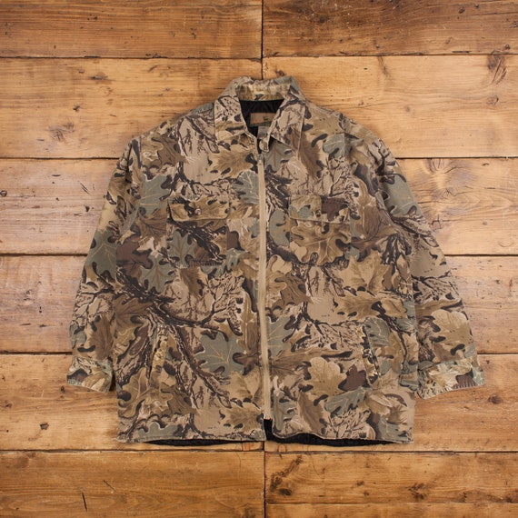 Vintage Ranger By Merrill & Forbes Workwear Jacket XL 90s Quilt Lined Beige