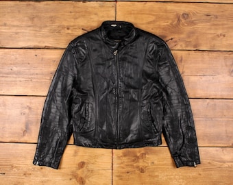 Vintage Y2K Women's M Julian Wilson's Genuine Black Leather