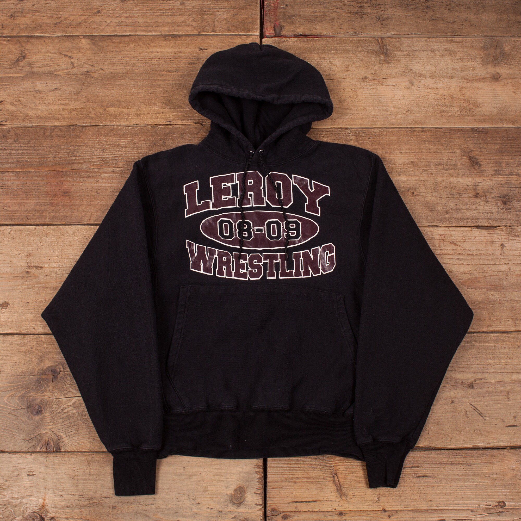 retro champion hoodie