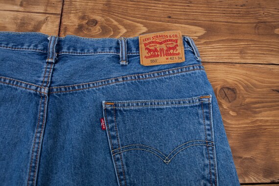 Vintage Levis Levi 550 Red Tab Dark 
