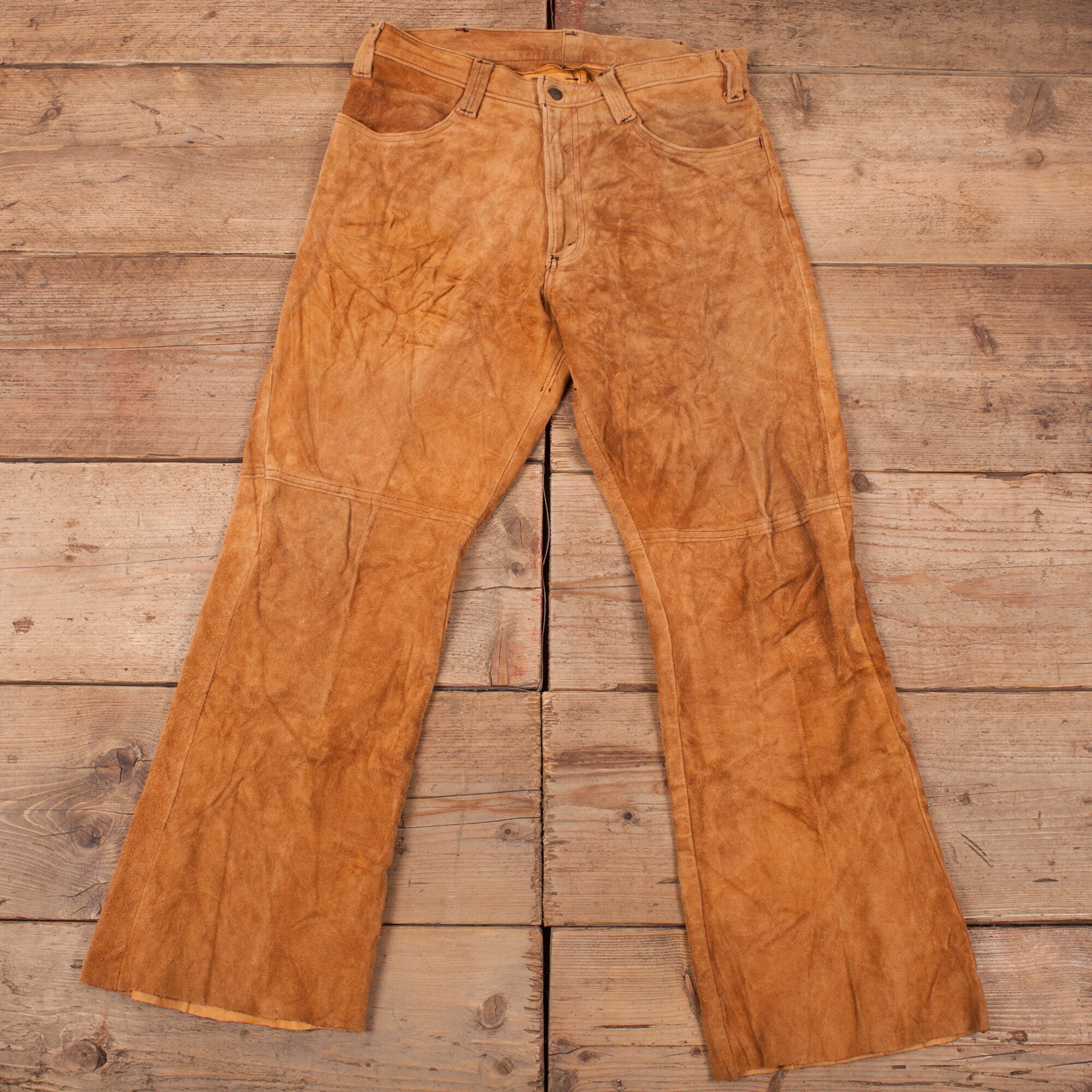 Men's Vintage 1960s Levis Big E Suede Leather Pants Etsy