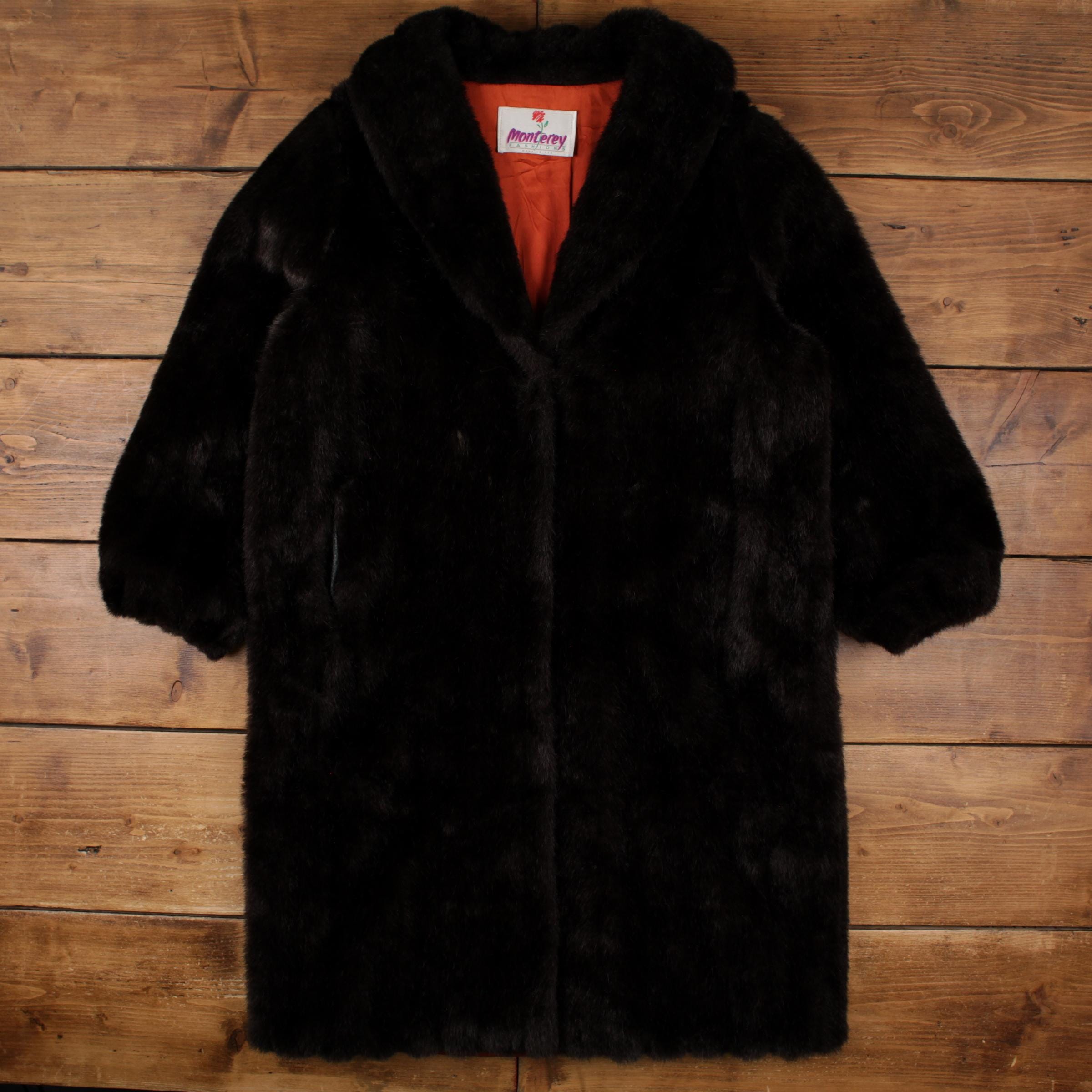 Monterey Fashions Fur Coat - Etsy Monterey Fashions Fur Coat - Etsy