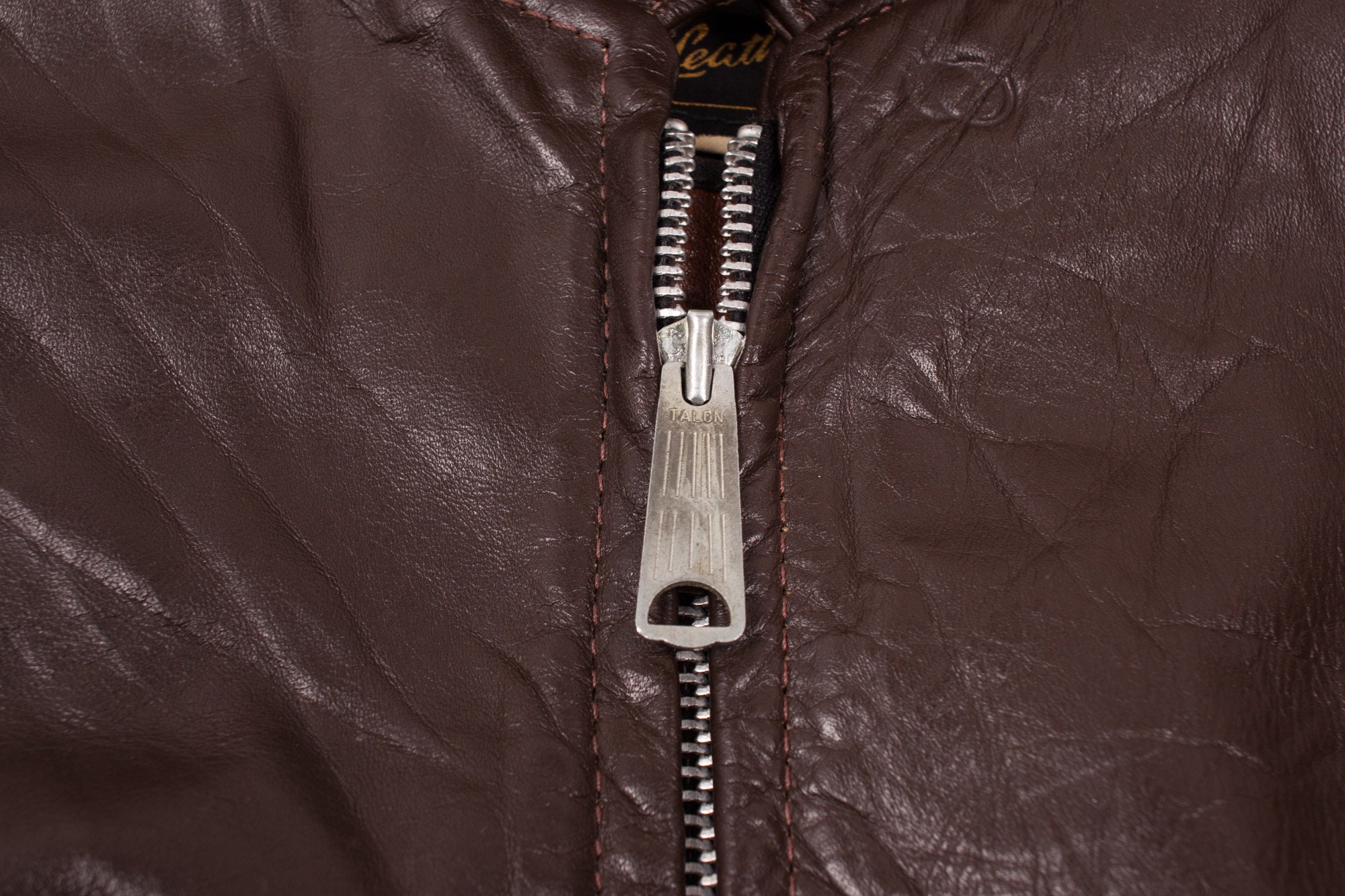 Vintage Brooks Leather Jacket Medium 70s Talon Zip USA Made - Etsy Vintage Brooks Leather Jacket Medium 70s Talon Zip USA Made - Etsy