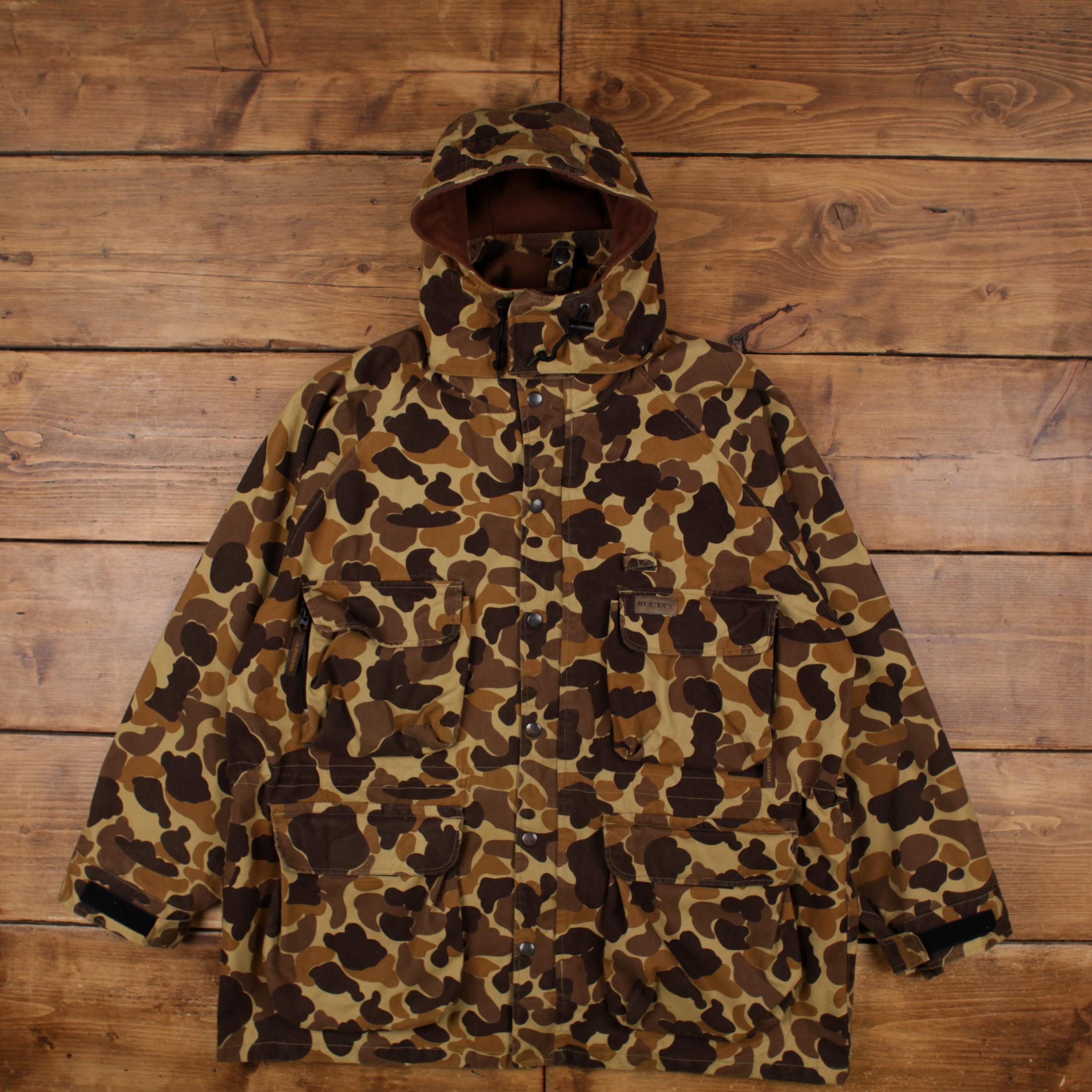 Vintage Herters Workwear Coat XL Duck Camo Hunting Brown - Etsy