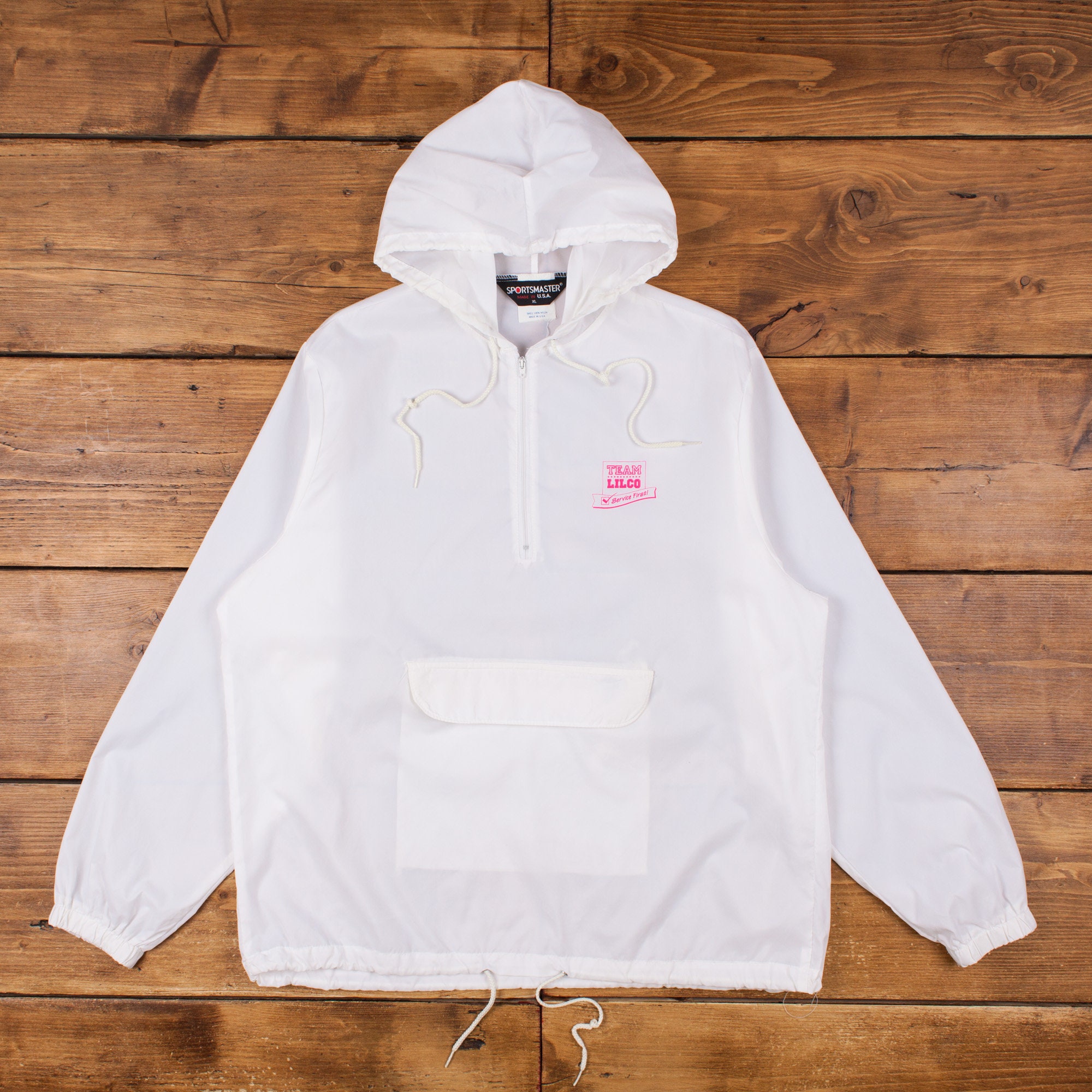 Vintage Sportsmaster Windbreaker Jacket XL 80s Anorak Packaway USA 