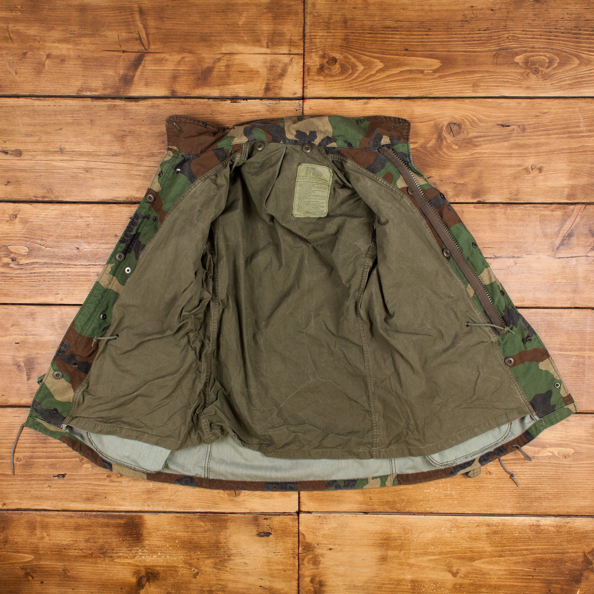 Vintage Military Jacket S 90s M65 Field Cold Weather