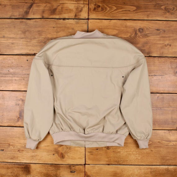 Vintage Munsingwear Windbreaker Jacket M 90s Beige