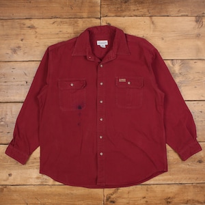 Vintage 1980s Carhartt Rugged Outdoor Wear Button up Shirt Vintage 1980s Carhartt Rugged Outdoor Wear Button up Shirt