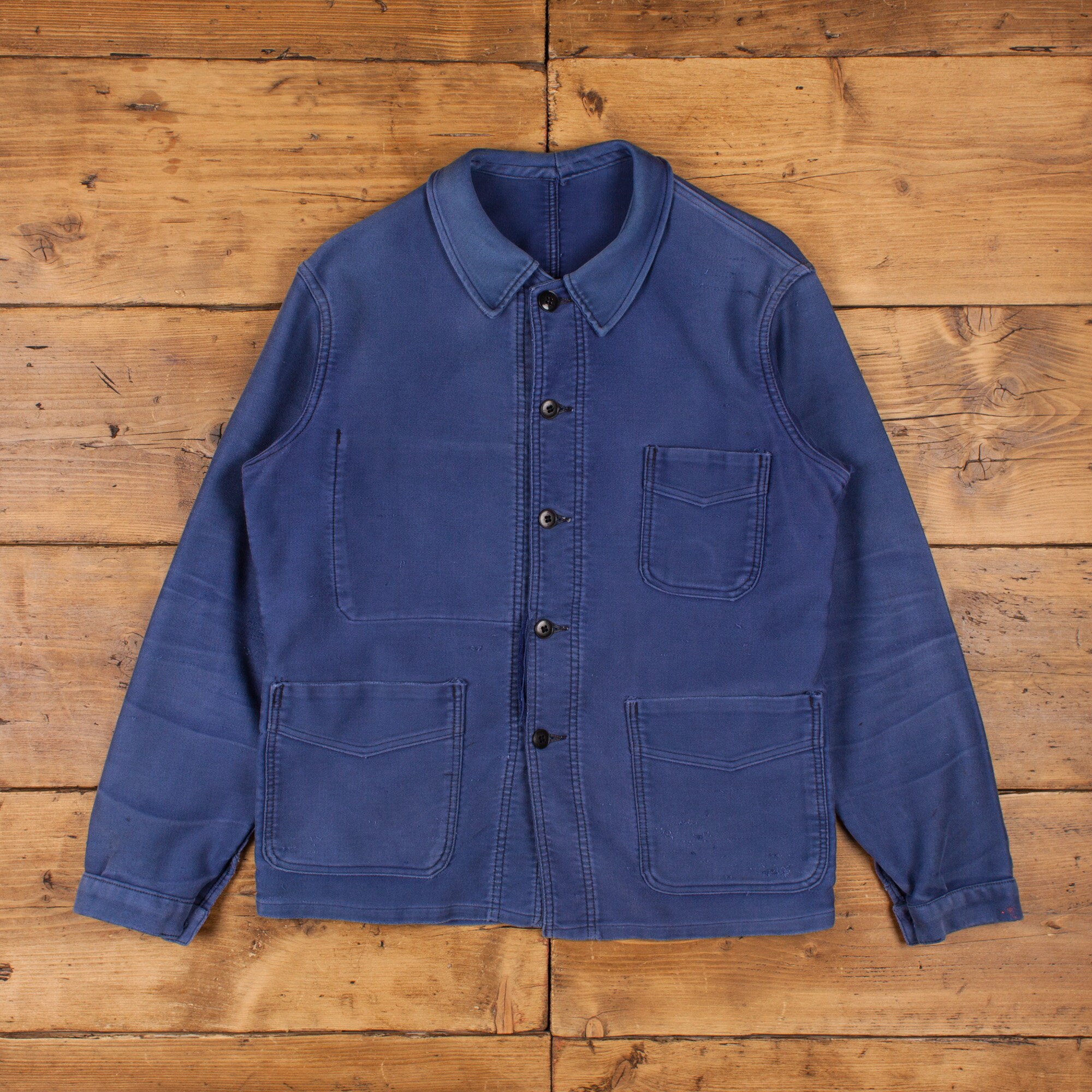 Vintage French Workwear Jacket M Adolphe Lafont 70s Moleskin - Etsy