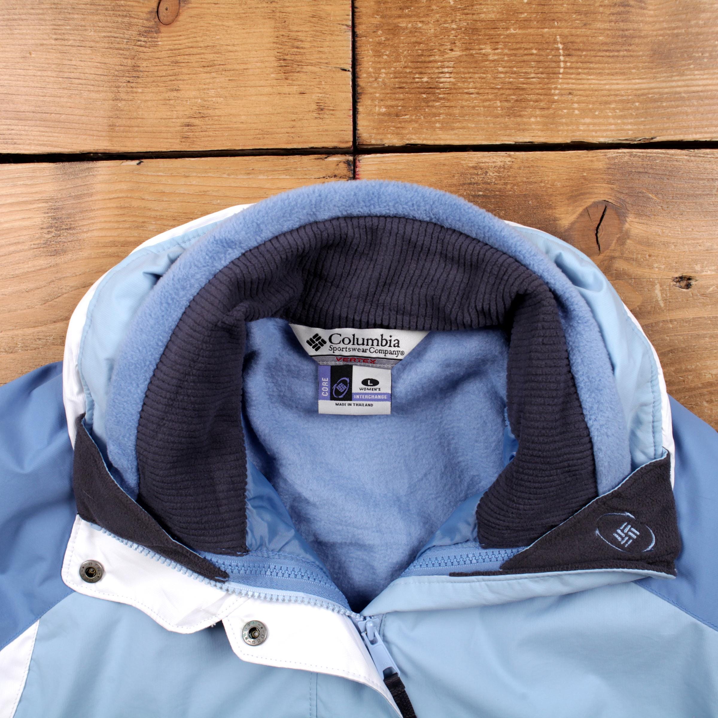 Vintage Columbia Outdoor Jacket L Vertex Ski Blue Womens - Etsy Canada