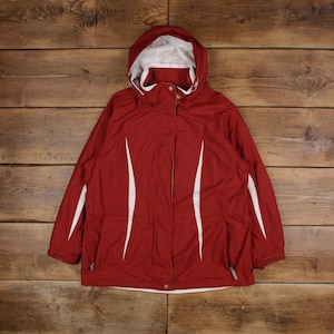 Vintage Columbia Outdoor Jacket XL Red Womens