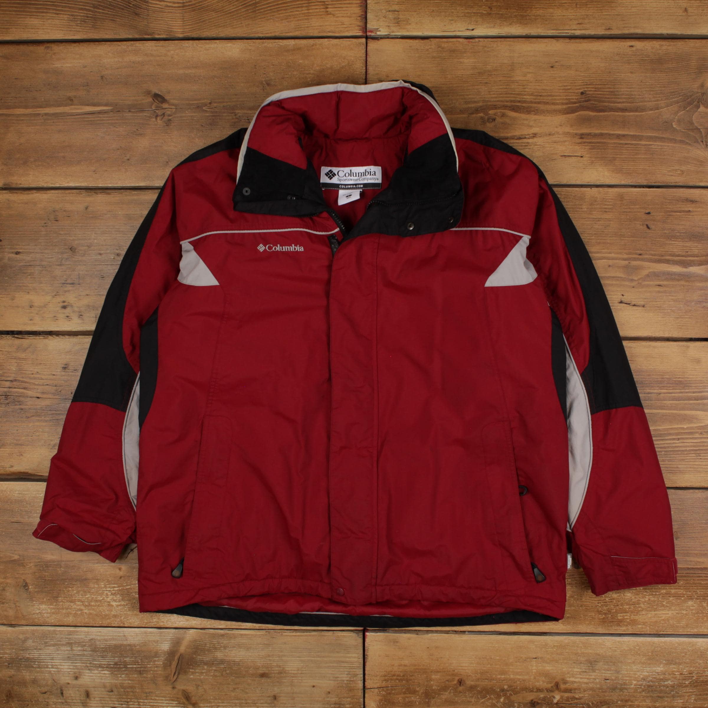 Vintage Columbia Outdoor Jacket L Red - Etsy