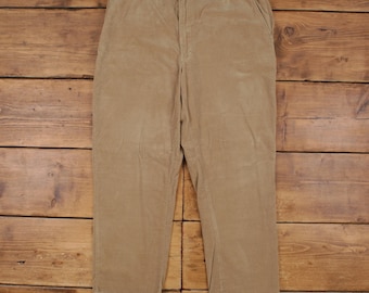 Vintage Polo Ralph Lauren Cord Corduroy Pants Trousers 38x30 Unisex Straight