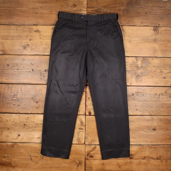 Vintage Croft & Barrow Dress Pants Pants Trousers 34x31 90s Suit Mens  Tapered - Etsy