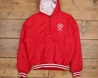 Vintage Holloway Varsity Jacket L 70s Bomber Wool Quilt Lined USA 