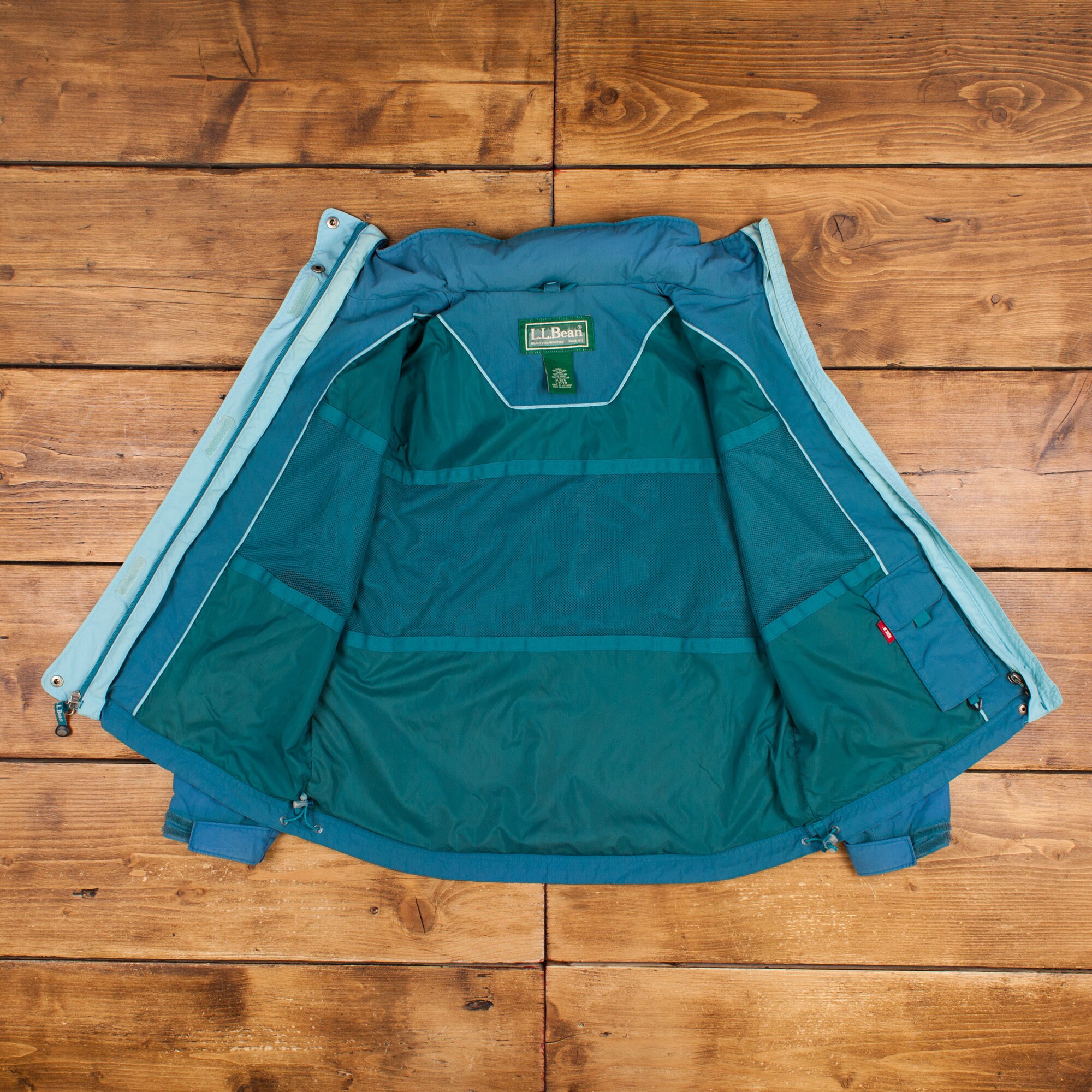 ジャケット・アウター Vintage Llbean nylon zip jacket tech Vintage 80s L.l.bean Fleece Lined Nylon Jacket USA - Etsy