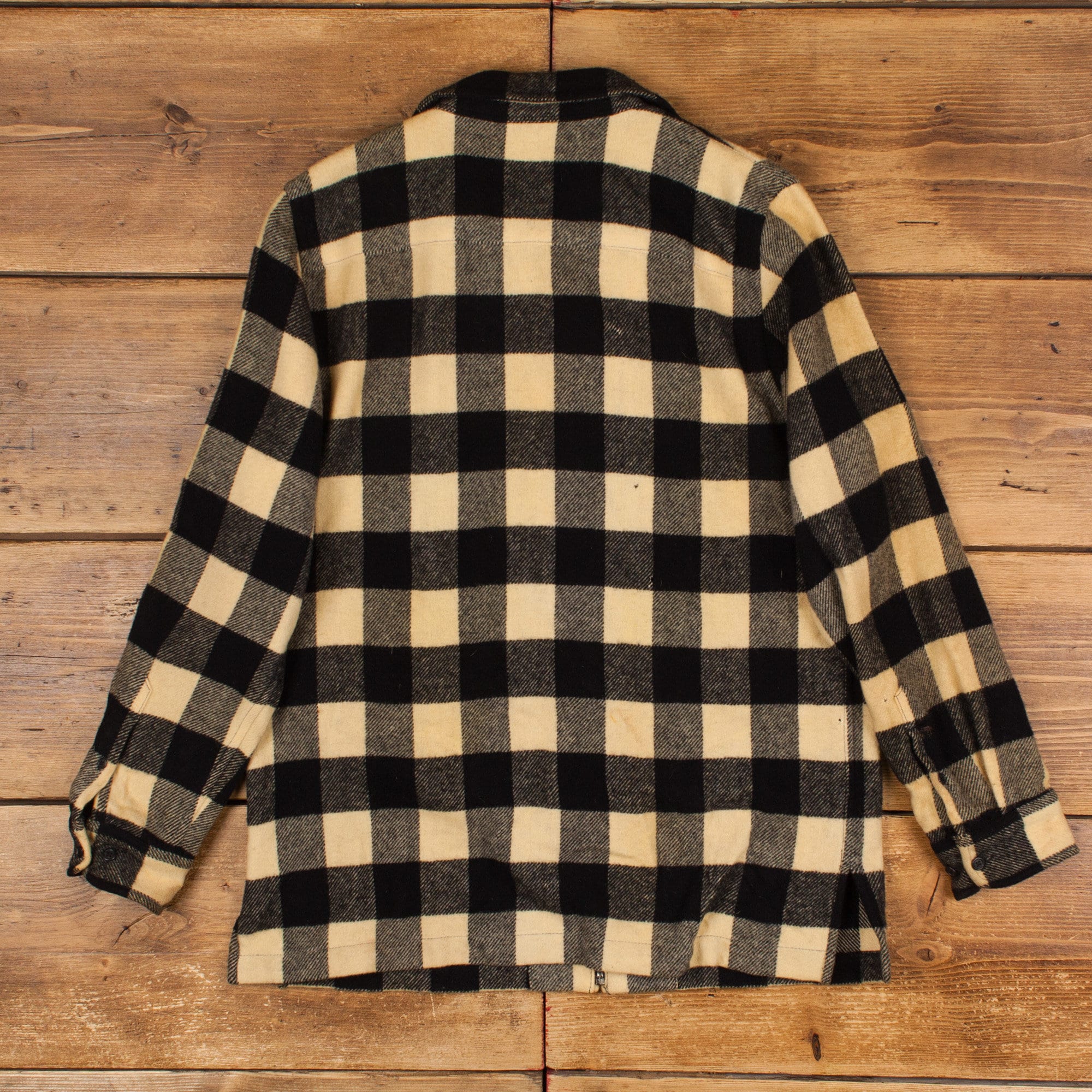 Ralph Lauren wool check Jacket 90’s OLD Vintage Ralph Lauren Wool Jacket L 90s Shacket Plaid Beige