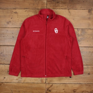 Vintage Columbia Outdoor Jacket L Fleece Red