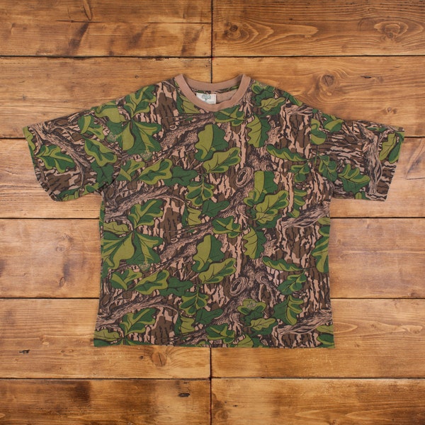 T-shirt Realtree camouflage Mossy Oak pour homme, taille L