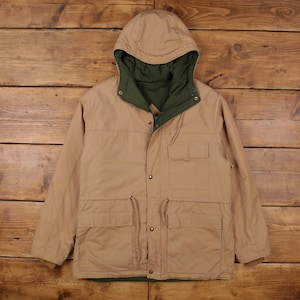 Vintage London Fog Outdoor Jacket L 80s Talon Zip Outdoors Unlimited Brown
