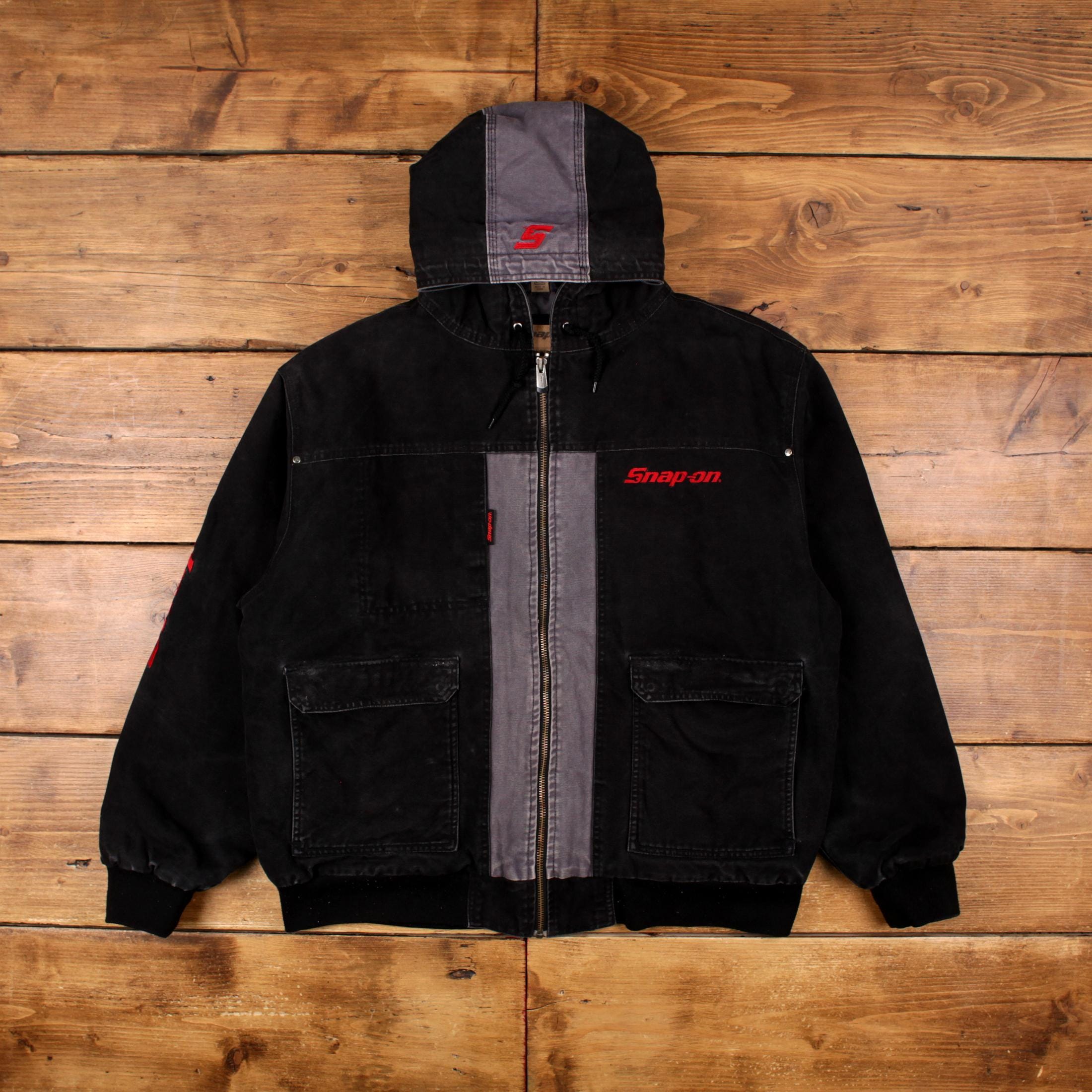 Vintage Snap On Workwear Jacket 2XL Active Black