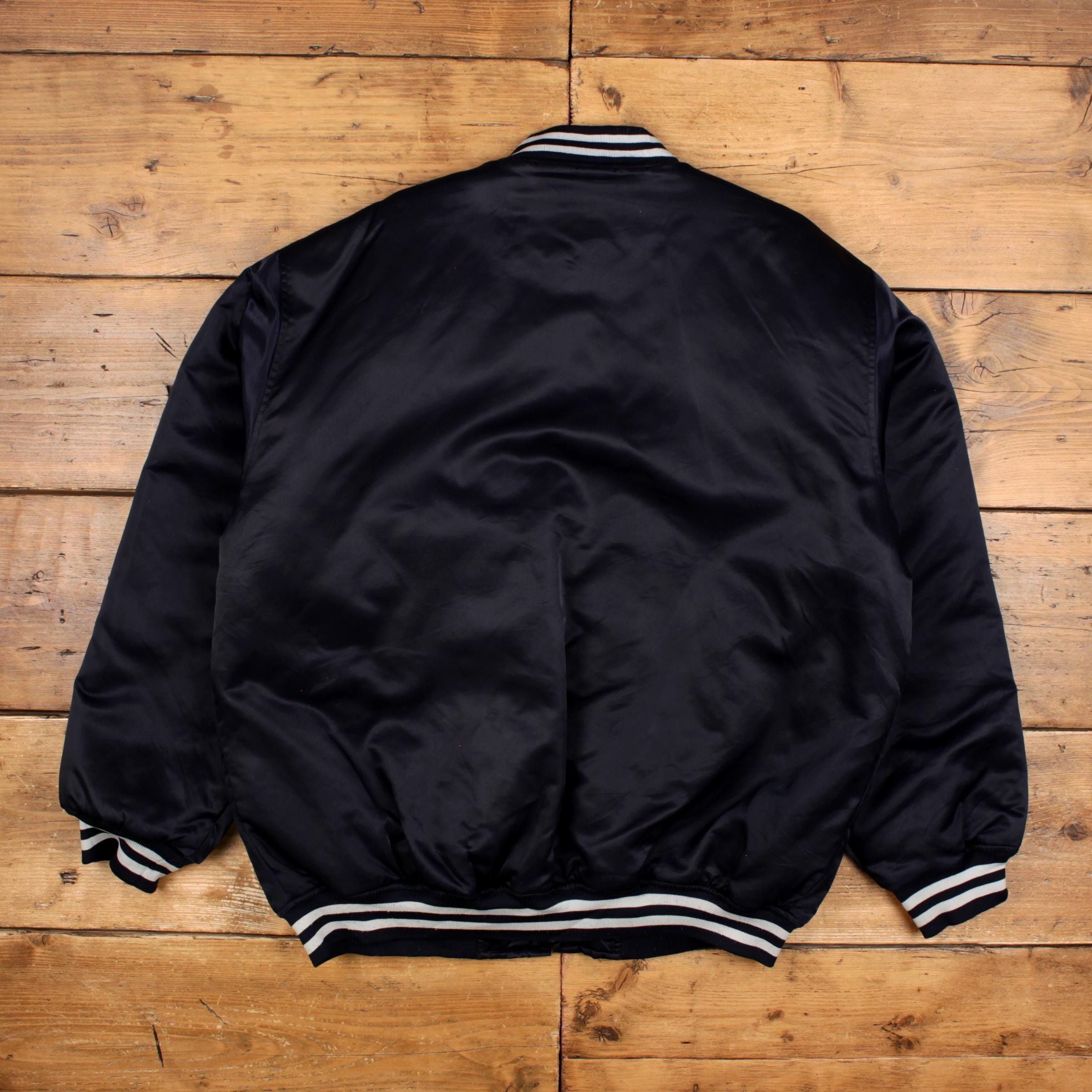PJ mark New York ロゴジャケット 3XL Vintage PJ Mark Varsity Jacket XL 90s Bomber Satin New York