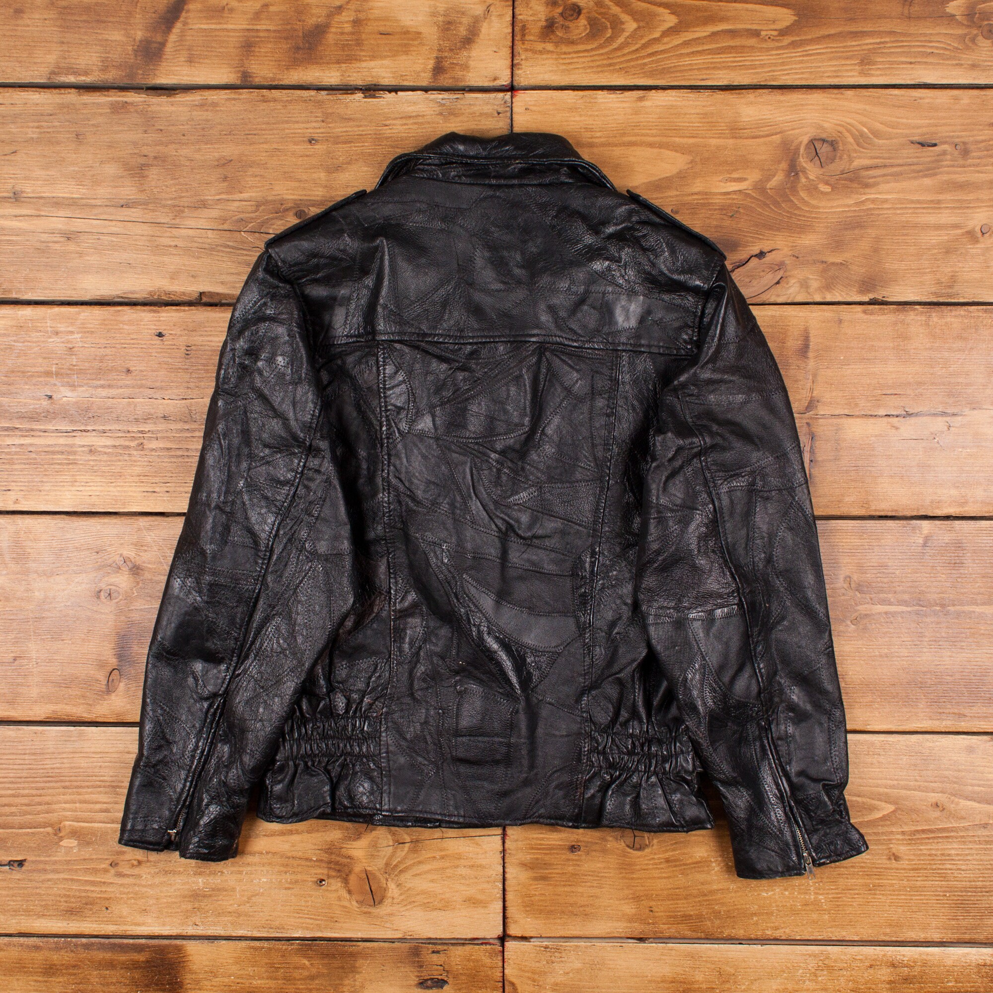SLY AGING F／LEATHER FLIGHT ジャケット　2 楽天市場】AGING F／LEATHER FLIGHT ジャケット／スライ（SLY